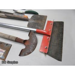 S-728: Floor Scraper; Cinch; Sling – Various Tools – 10 Items