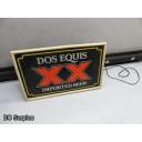 T-11: Dos Equis XX Vintage Back-Lit Sign