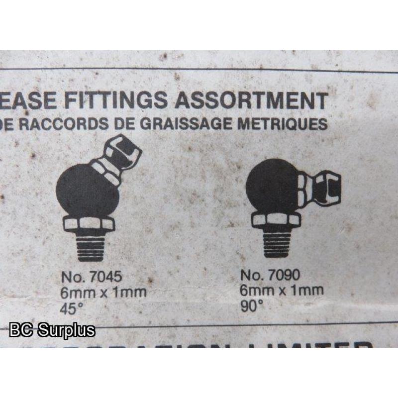 T-20: DOCAP Metric Grease Fittings – 2 Boxes