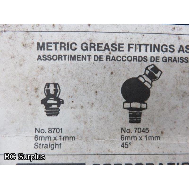 T-21: DOCAP Metric Grease Fittings – 2 Boxes