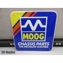 T-8: Moog Stamped Metal Sign