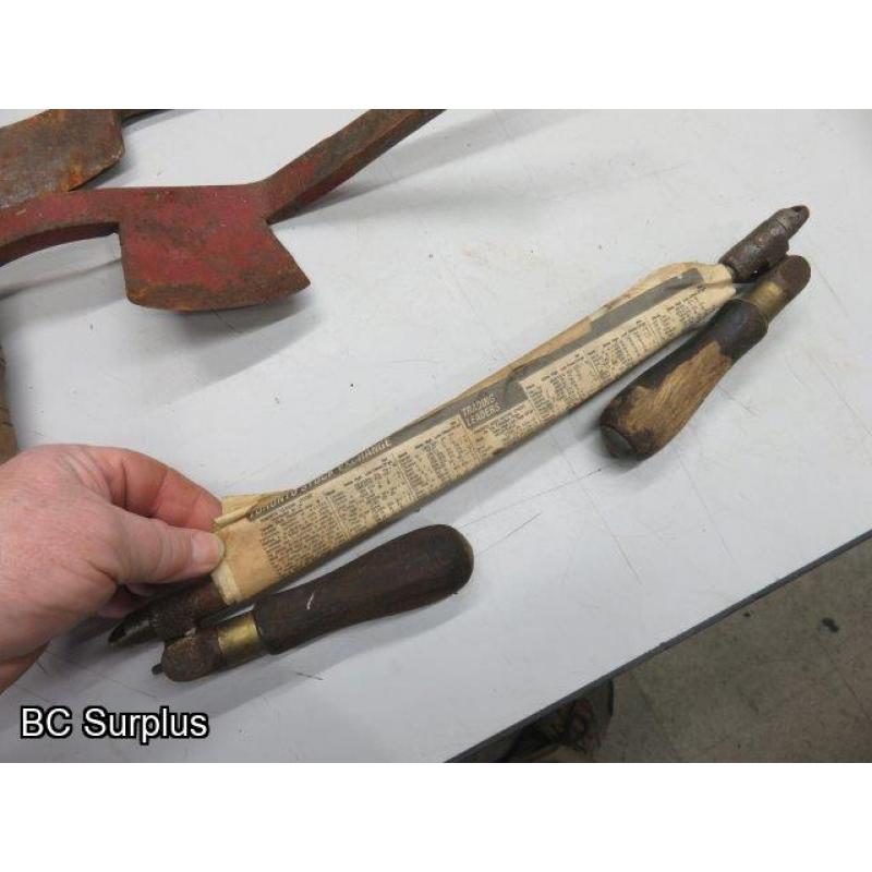 T-66: Vintage Carving Tools – 5 Items