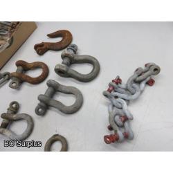 T-70: Cable Clamps; Clevises; Turnbuckles – 1 Lot
