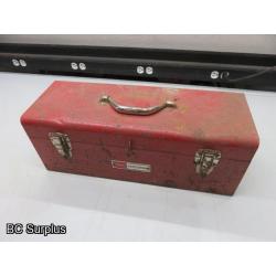 T-76: Craftsman Toolbox with Various Wrenches