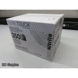 T-166: Workhorse Sure Touch Large Nitrile Gloves – 1 Case