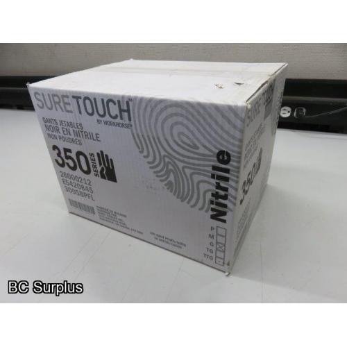 T-164: Workhorse Sure Touch Large Nitrile Gloves – 1 Case