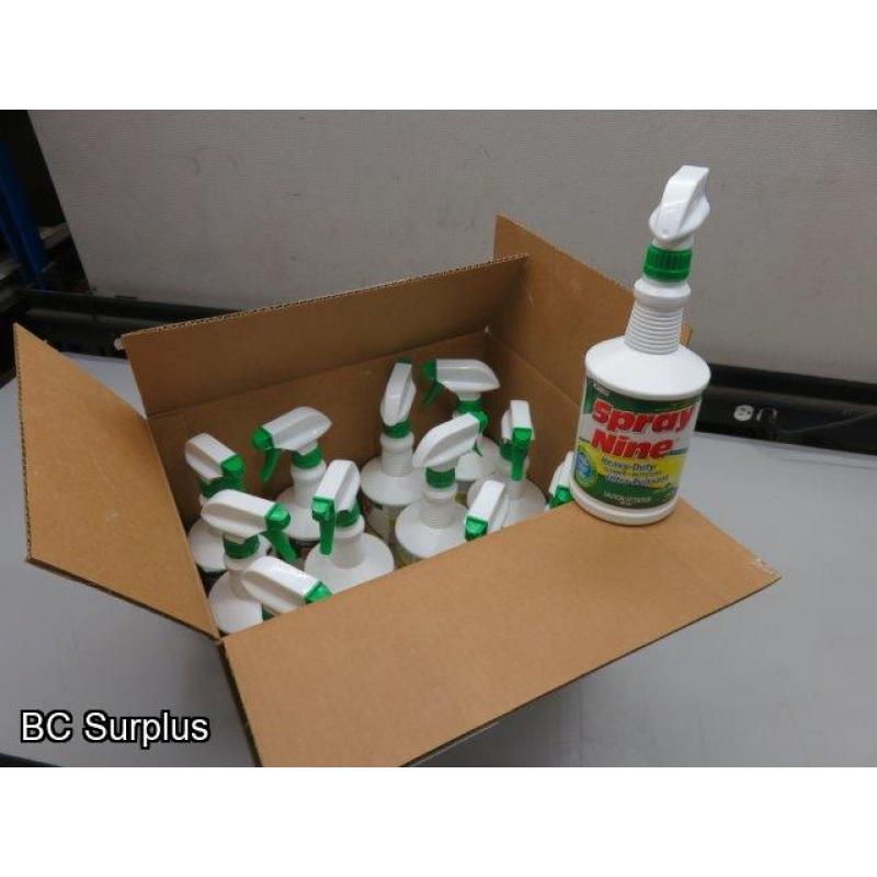 T-214: Spray Nine Disinfectant Cleaner – 1 Case