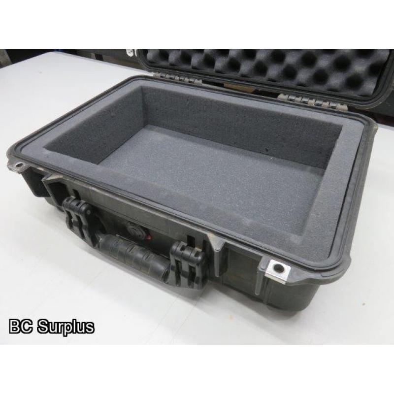 T-216: Pelican 1500 Padded Travel Case