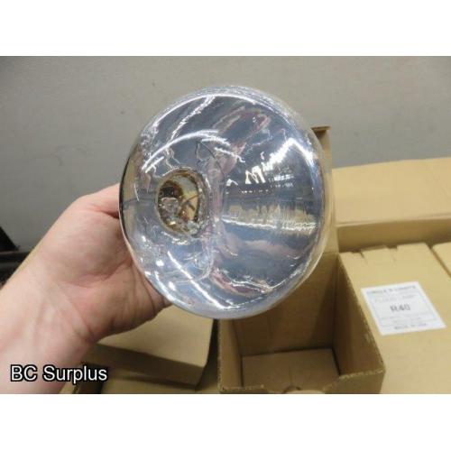 T-218: Flood Lamps – 500 Watt – 7 Items – Boxed