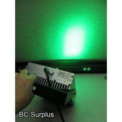 T-115: LED RGB 13 Inch Indoor/Outdoor Spotlight