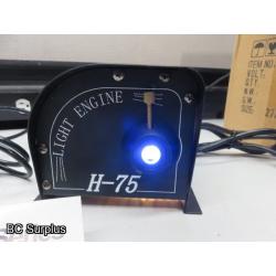 T-238: Colour Changing Fibre Optic Light – H-75 – Boxed