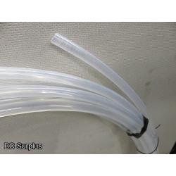 T-240: Plastic Fibre Optic Style Tubing – Approx 70 feet – Unused