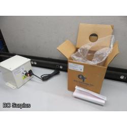 T-252: Opto Technology EL700 Laser Projector – Orange – Boxed