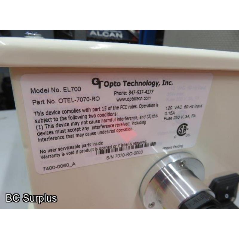 T-250: Opto Technology EL700 Laser Projector – Orange – Boxed
