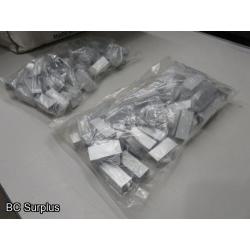 T-255: Aluminum Mounting Clips – 1 Case of 1000 pieces