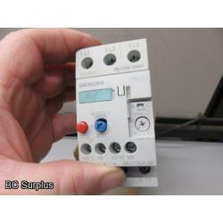 T-312: Siemens Contactors; Relays; Electrical – 1 Lot
