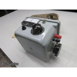 T-314: Variable Transformer & Control Boxes – 3 Items