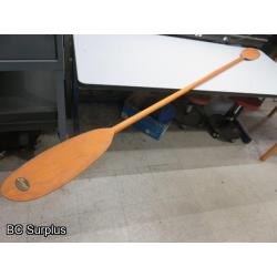T-325: Sawyer Kayak Paddle – Solid Wood