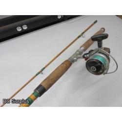 T-329: Daiwa Fishing Reel & 2-Piece Rod