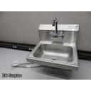 T-352: Stainless Steel Hand Wash Sink with Tap Set