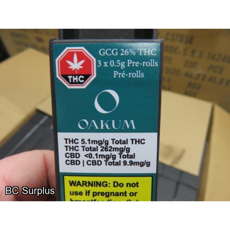 T-368: THC Vault Boxes & Rolling Papers – 1 Lot