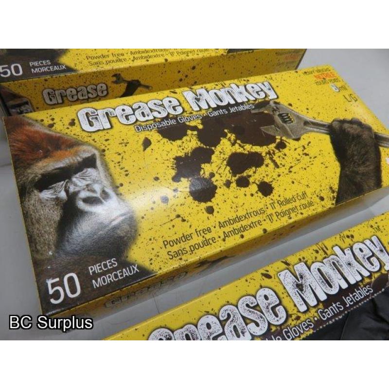 T-369: Sure Touch & Grease Monkey Gloves – 10 Boxes