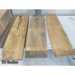 T-425: Matched Carving & Crafting Wood Sections – 6 Items