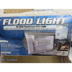 T-408: Outdoor Yard & Flood Lights – 1 Lot