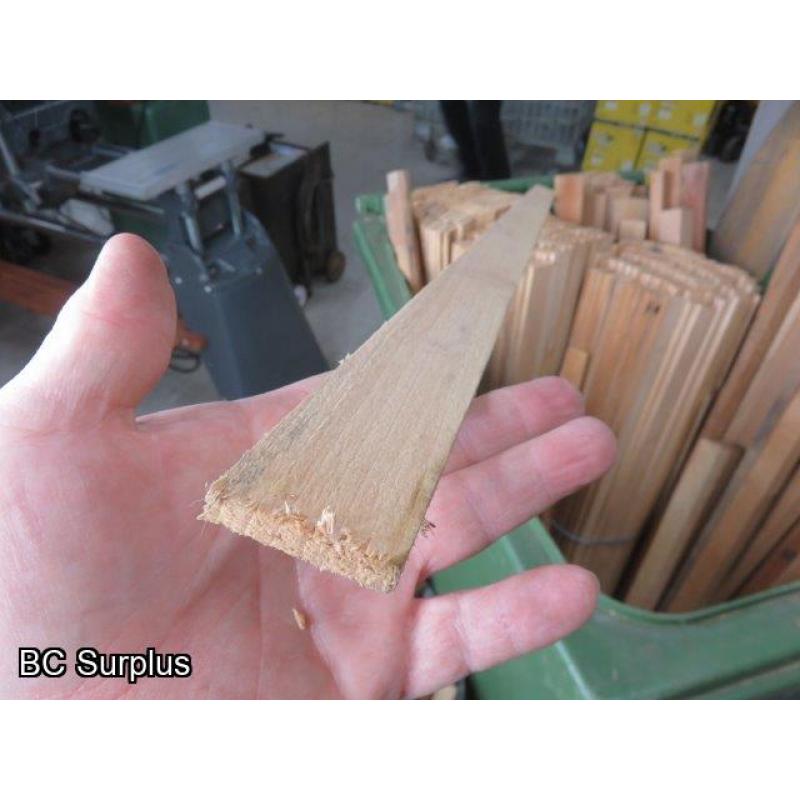 T-436: Wood Drying Strips & Spacers – Various – 1 Lot
