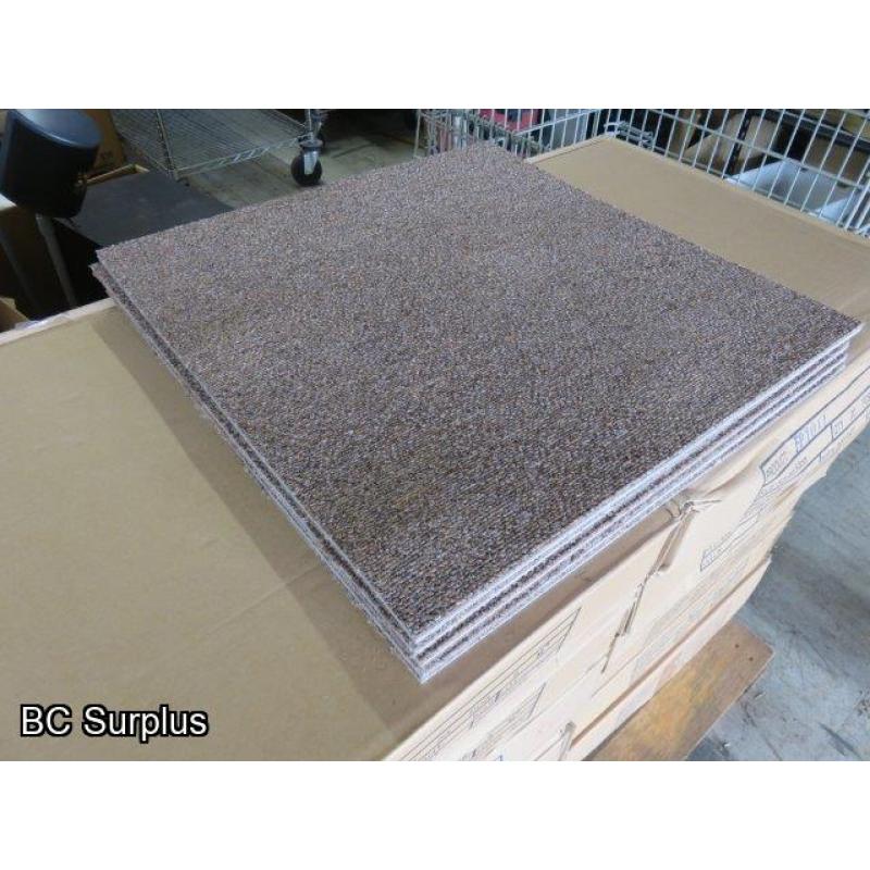 T-443: Commercial Rubber Back Carpet Squares – 650 Sq.Ft.