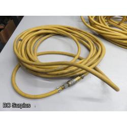T-486: Yellow Air Hose – 2 Lengths