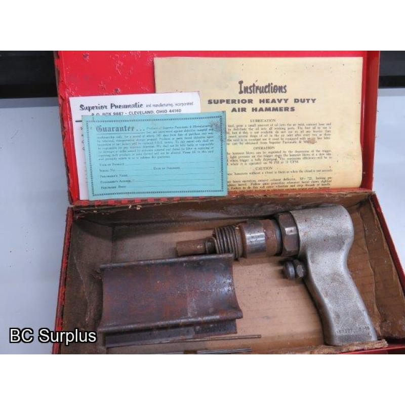 T-556: Vintage Air Tools – 1 Lot