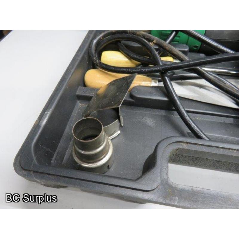 T-539: ITC Heat Gun Kit & Various Accessories – 1 Lot