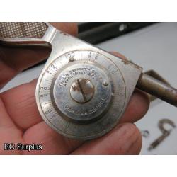 T-542: Precision Measuring & Cutting Tools – 1 Lot