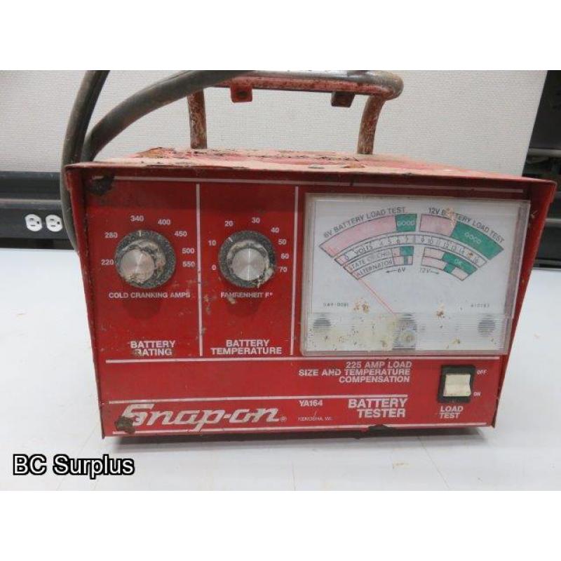 T-597: Snap-On WA164 Battery Tester