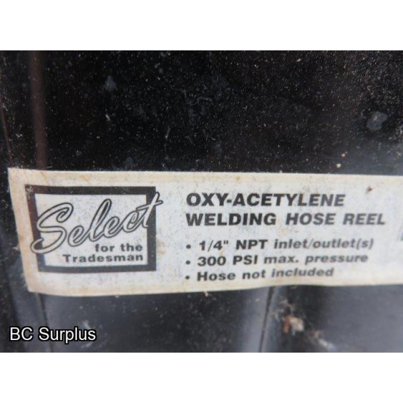 T-598: Select Oxy-Acc Welding Hose Reel