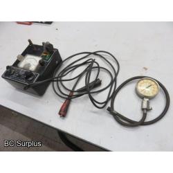 T-603: Snap-On Ignition Analyzer & Compression Tester – 2 Items