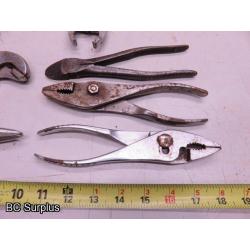 T-610: Snap-On Pliers & Specialty Tools – 8 Items