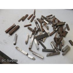 T-641: Lathe Cutting Bits – 1 Lot