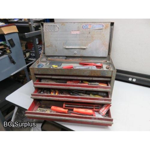 T-677: Craftsman 6 Drawer Tool Box & Contents