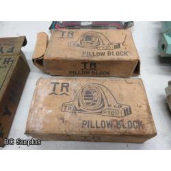 T-680: Pillow Blocks; Saw Blade; Bearings; Electrical – 1 Lot